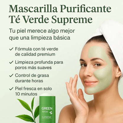 Mascarilla purificante de Té Verde