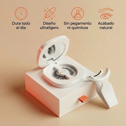 Pestañas Magnéticas Con Aplicador