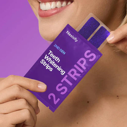 2x1 MilkyStrips® - Tiras Blanqueadoras Dentales Púrpura