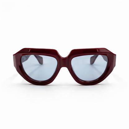 Gafas de Sol "La Rubis" – Oversize Burdeos