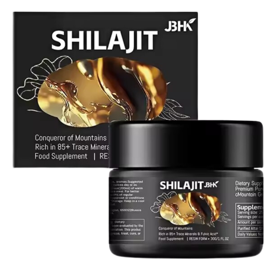 Shilajit Resina – Energía Natural, Vitalidad y Enfoque Mental-30gms